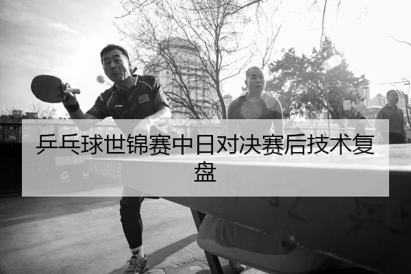 乒乓球世锦赛中日对决赛后技术复盘